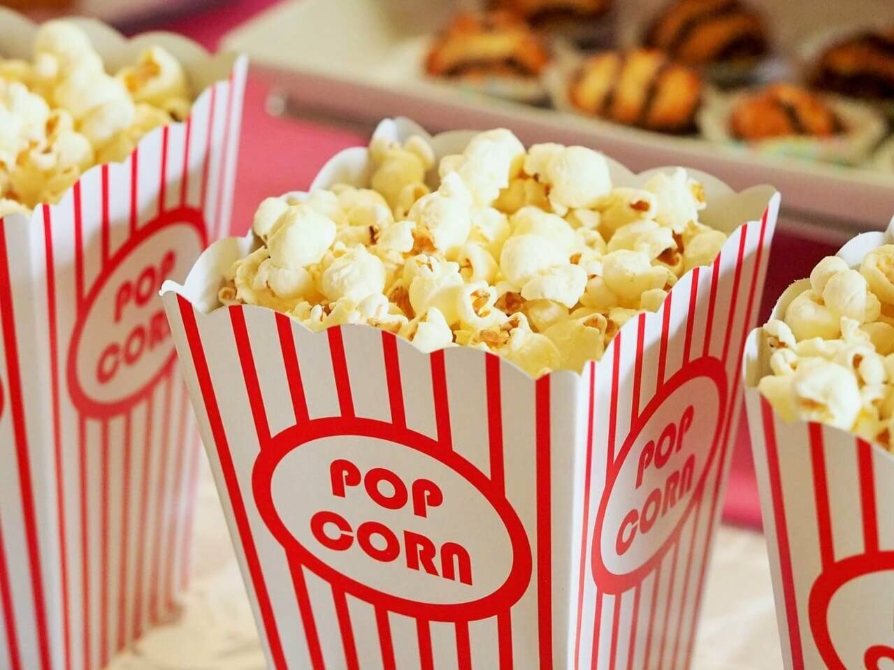 popcorn in cinema